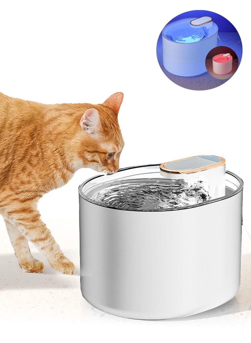 كيدل 3L القدرة الكبيرة Cat نافورة المياه الحيوانات الأليفة ذكية موزع المياه خزان المياه الصامت الدورة التلقائية للقطط والكلاب - Image 1
